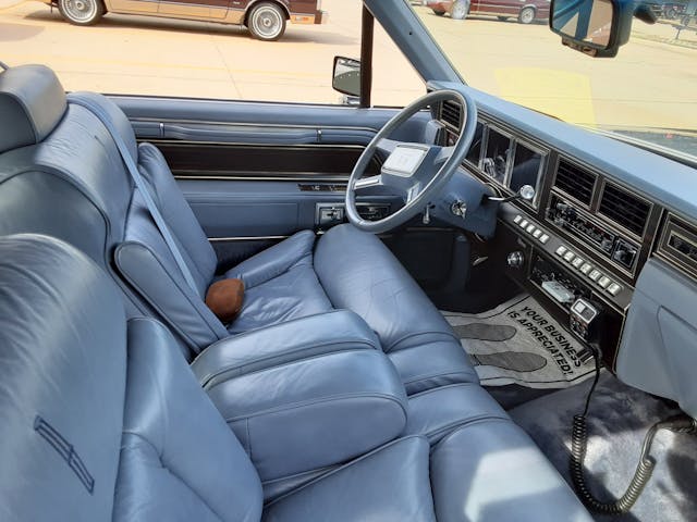 1983 Continental Mark VI Pucci Designer Edition interior