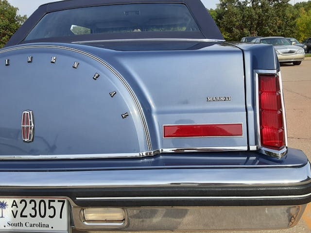 1983 Continental Mark VI Pucci Designer Edition rear