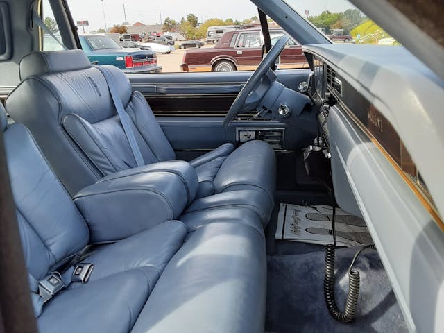1983 Continental Mark VI Pucci Designer Edition interior front