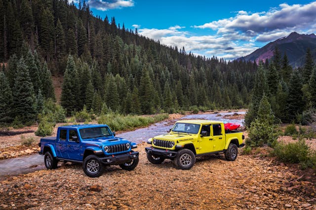 2024 Jeep Gladiator Mojave X and 2024 Jeep Gladiator Rubicon X