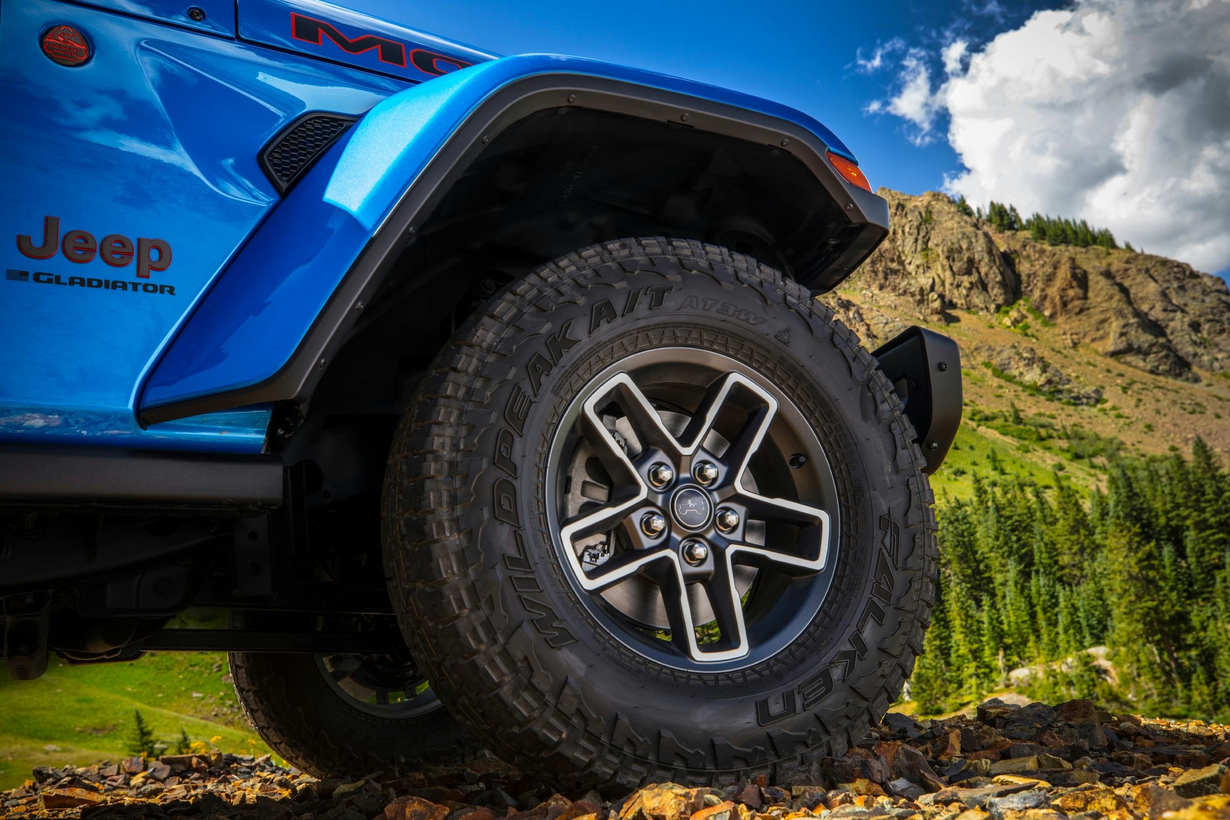 2024 Jeep Gladiator Mojave X wheel tires