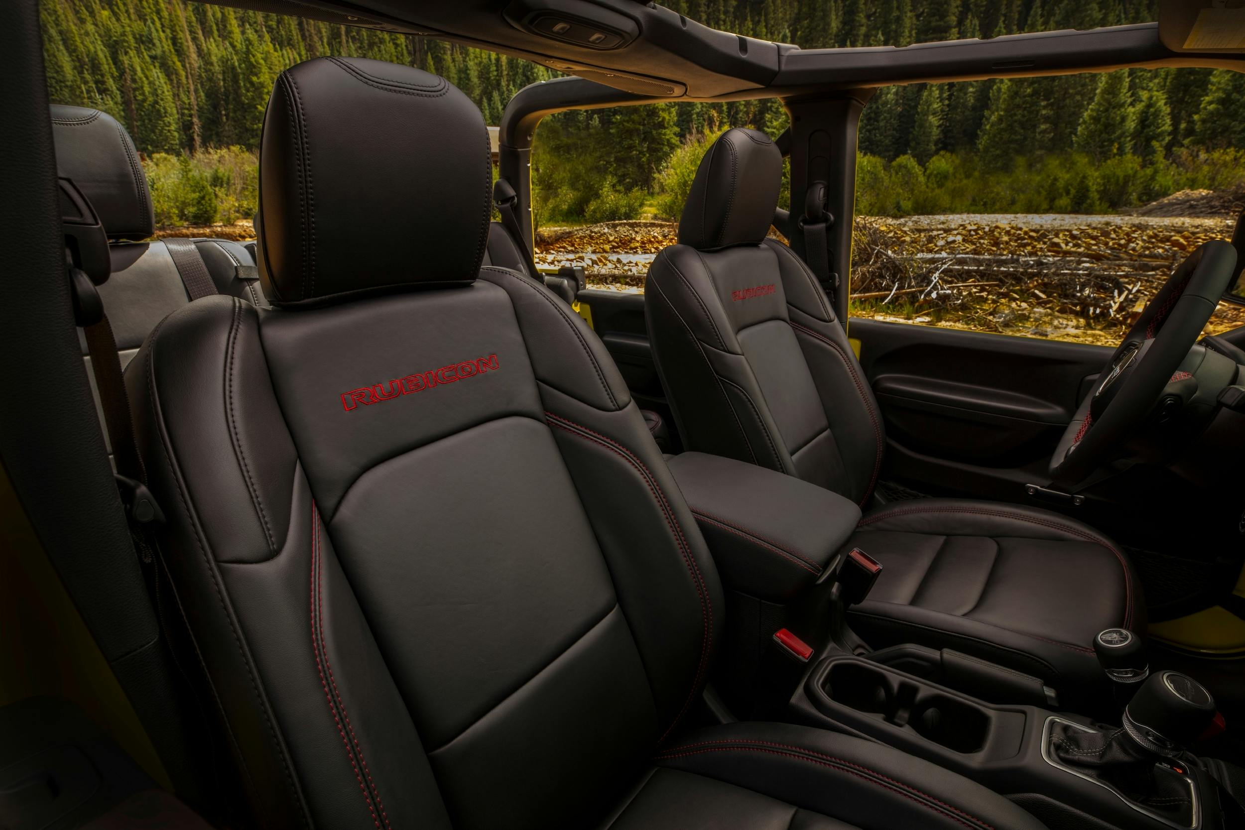 2024 Jeep Gladiator Rubicon X interior front seats