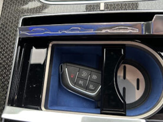 Cadillac Celestiq design easter egg interior cup holder