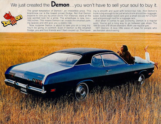 Dodge Demon ad don't have to sell your soul