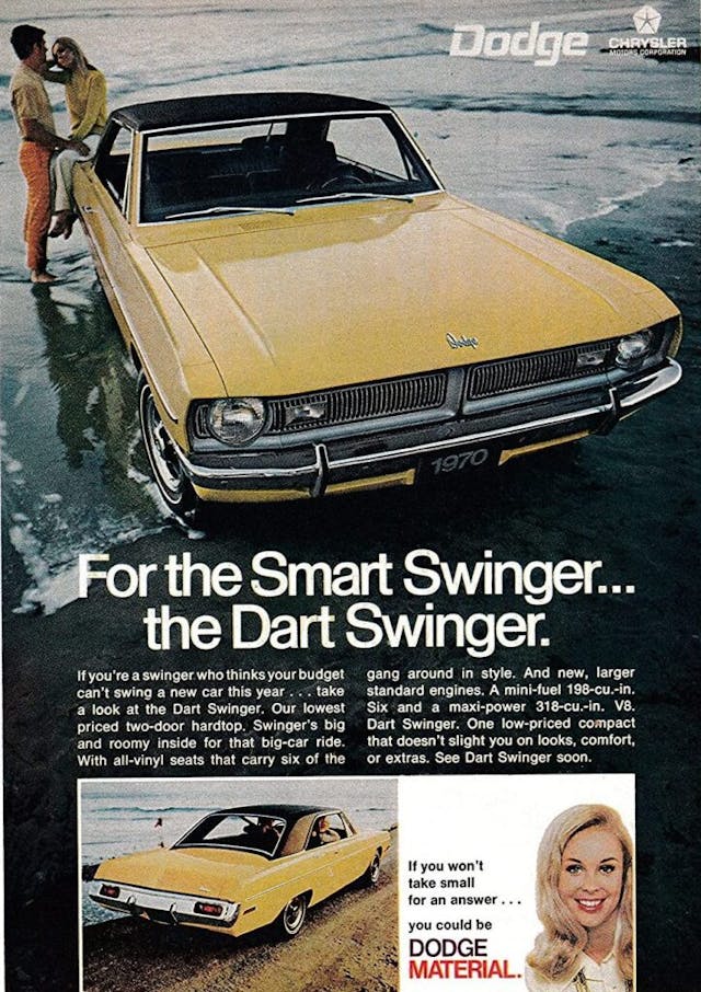 Dodge Dart Swinger ad