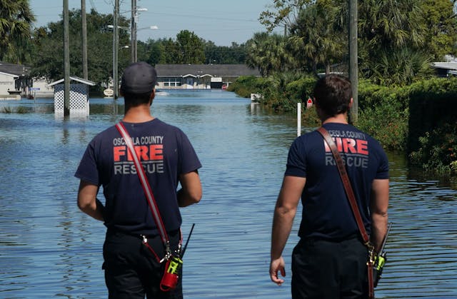 Hurricane Ian fire rescue crews