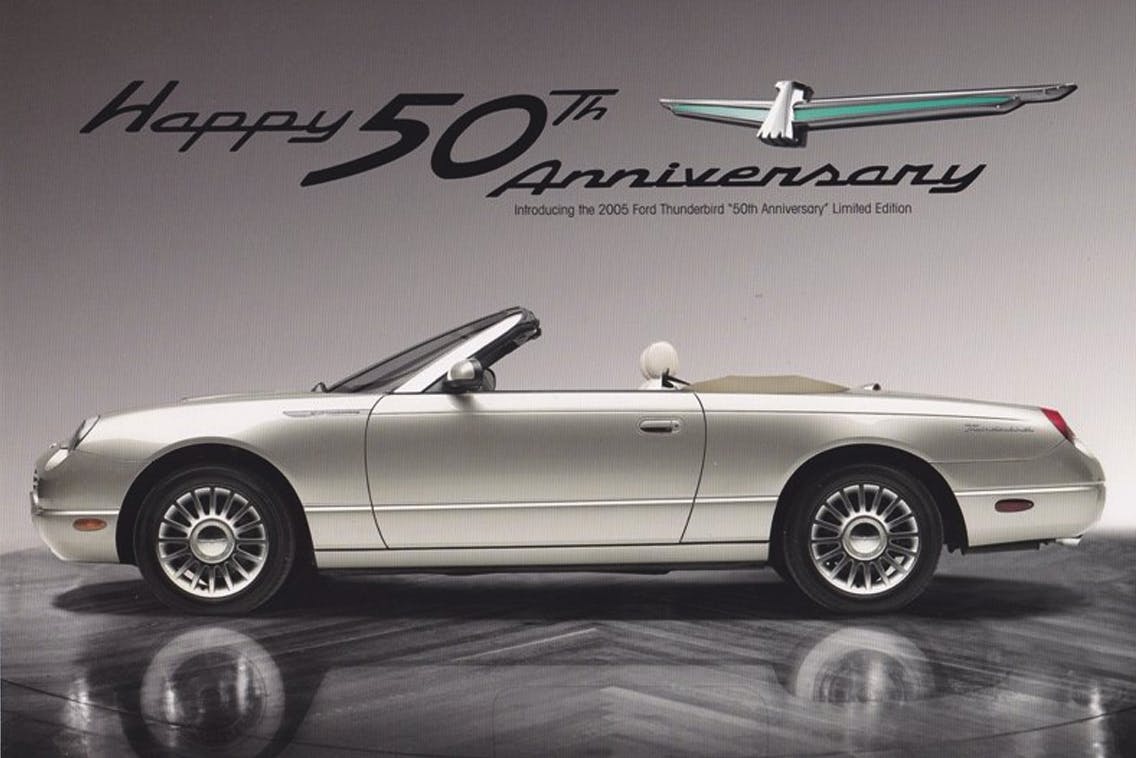 Ford Thunderbird 50th anniversary edition