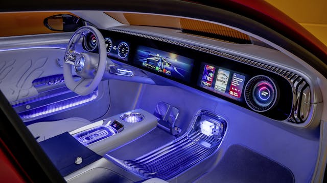 Mercedes-Benz Concept CLA Class interior front angle