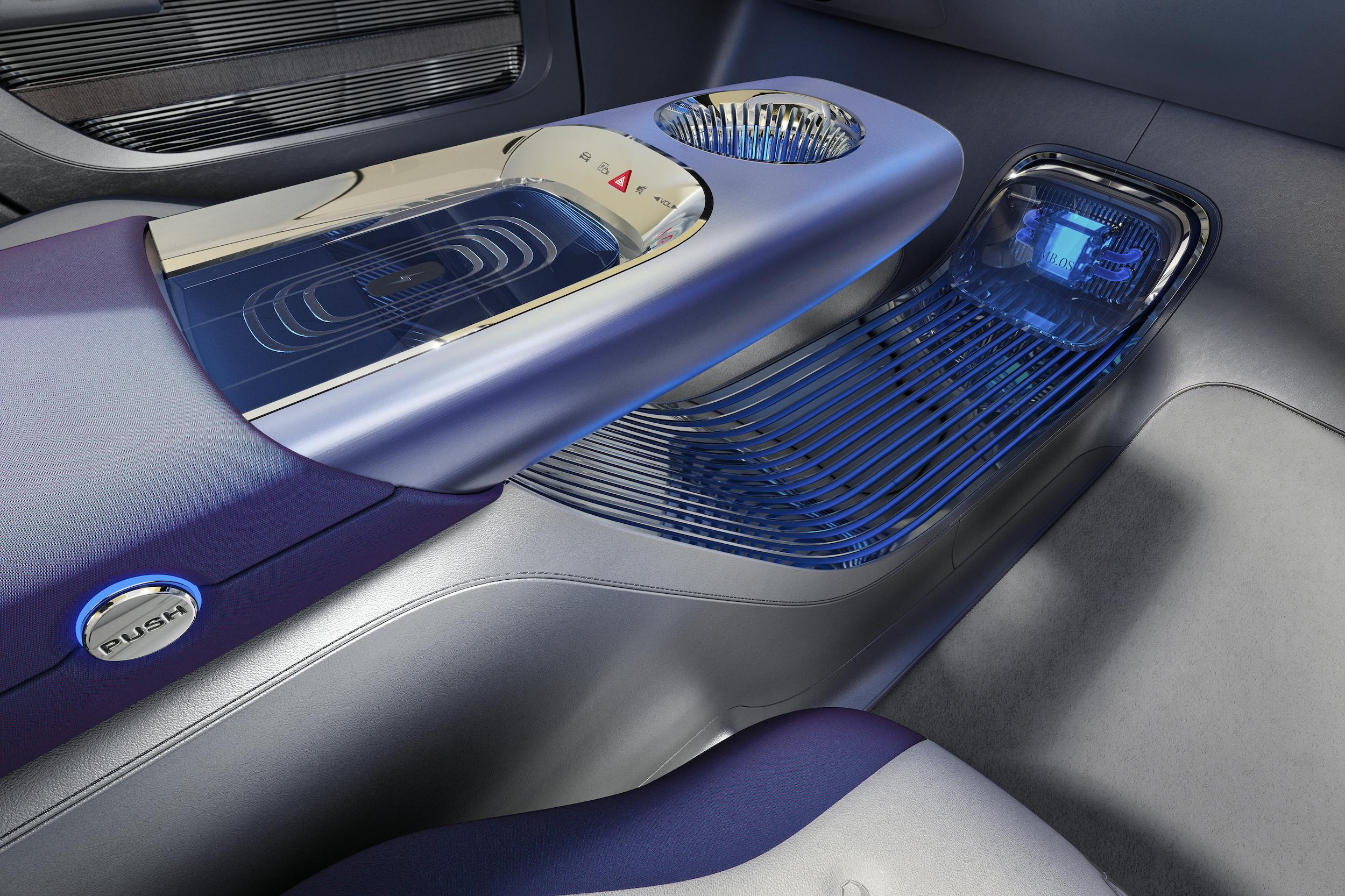 Mercedes-Benz Concept CLA Class interior center console