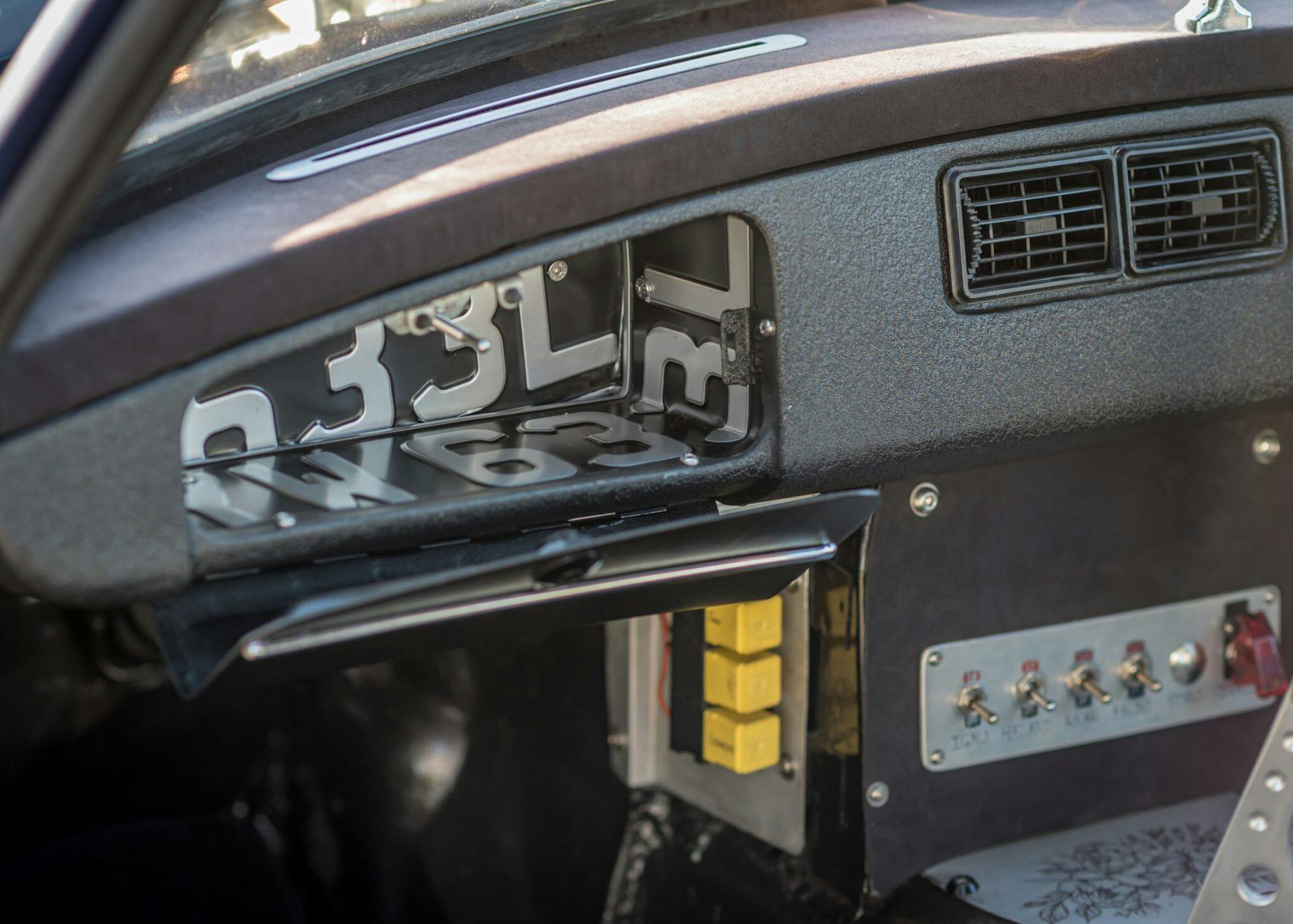 MG MG B-EAST UK Hot Wheels Legends Tour winner interior dash
