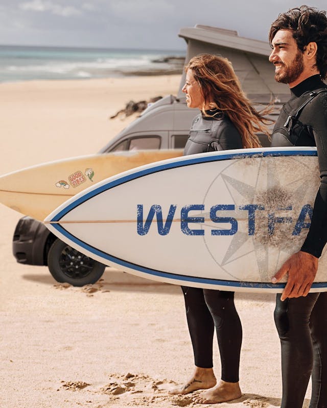 Westfalia Americas preview model teaser surfers