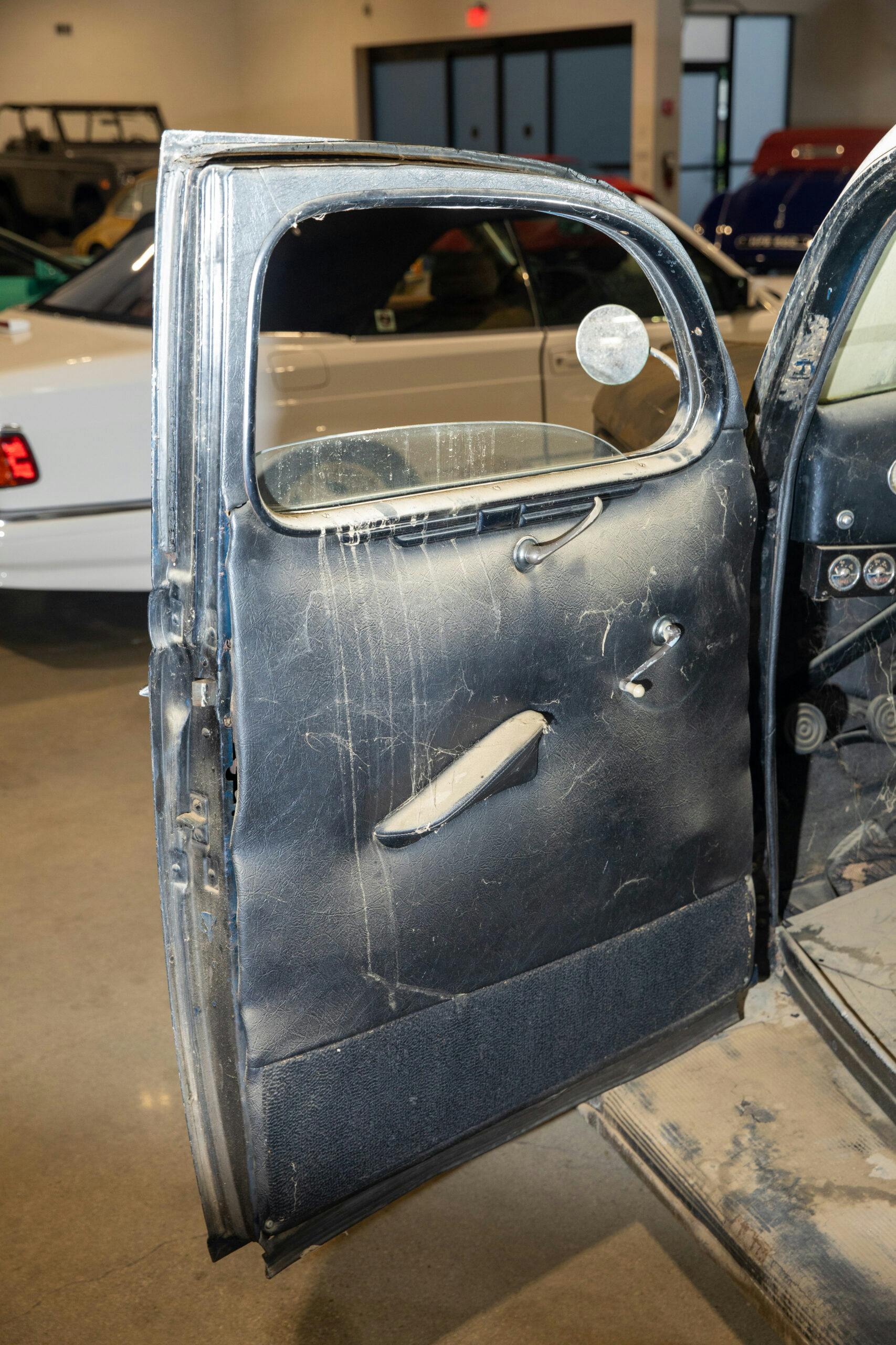 1936 Ford Model 48 Fordor Sedan interior door panel