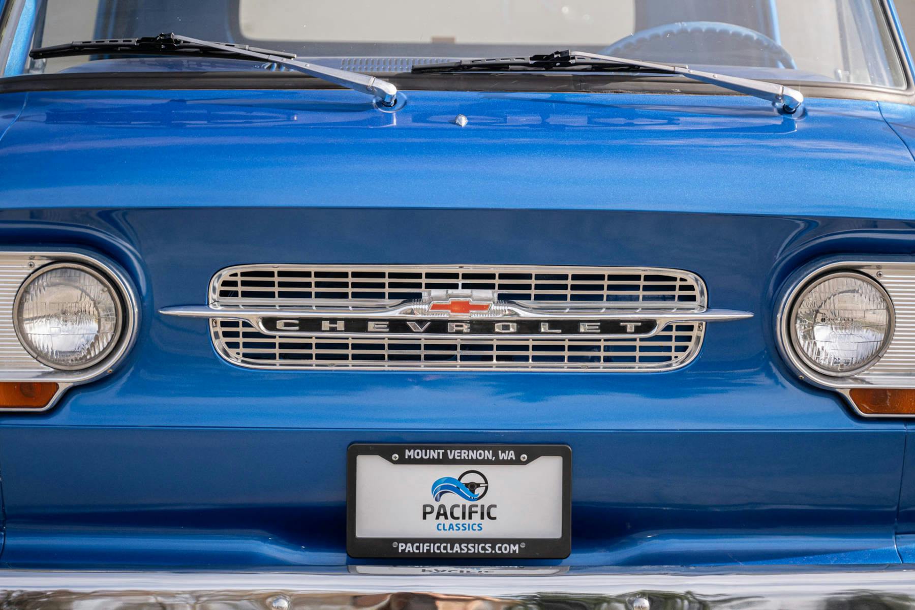 1961 Chevrolet Corvair 95 Rampside Pickup grille