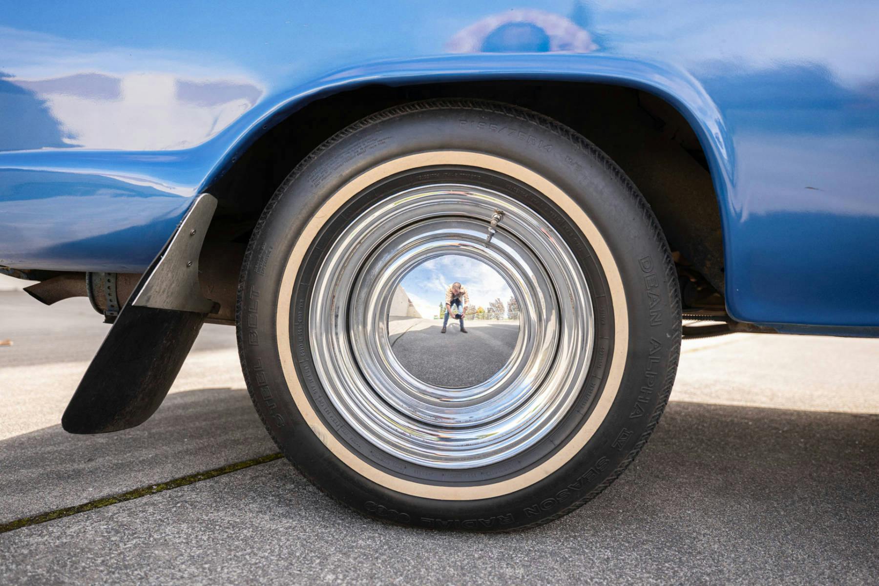 1961 Chevrolet Corvair 95 Rampside Pickup wheel tire