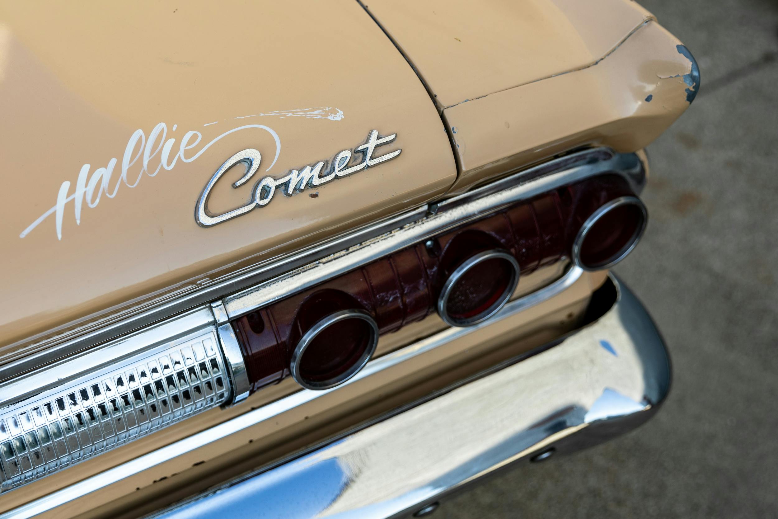 1964 Mercury Comet taillight