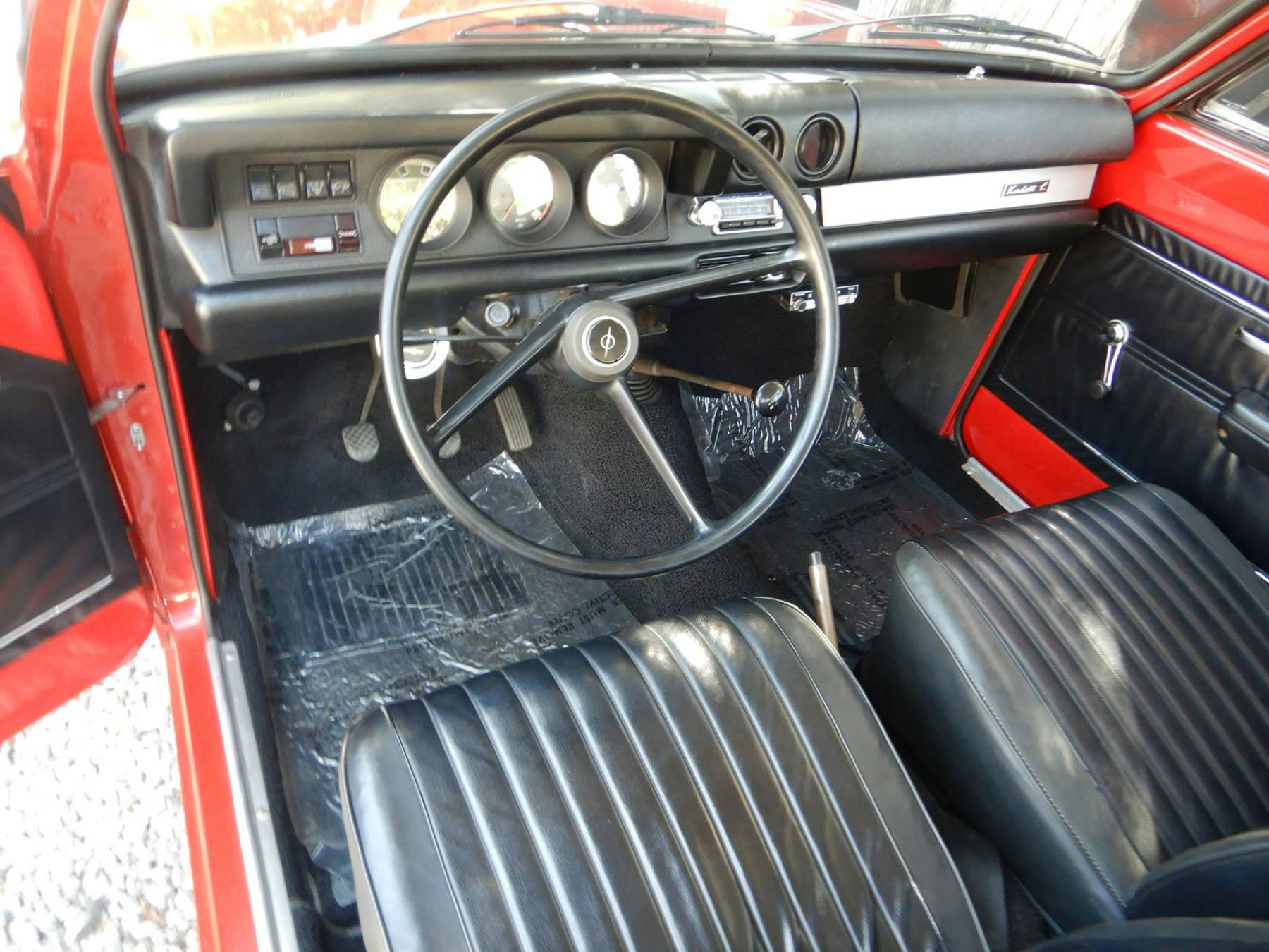 1968 Opel Kadett Deluxe Wagon interior driver side