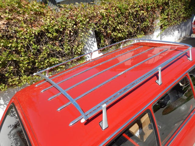 1968 Opel Kadett Deluxe Wagon chrome roof rack