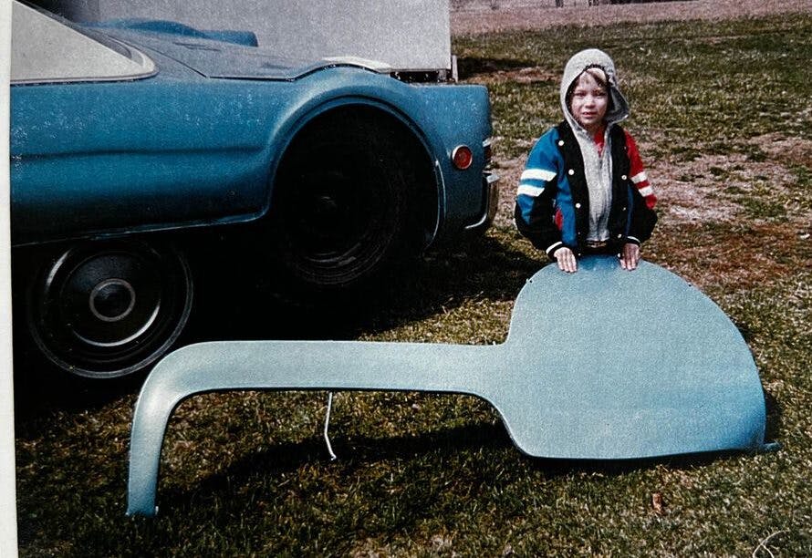 1971 Buick electra prototype limited boy holding fender