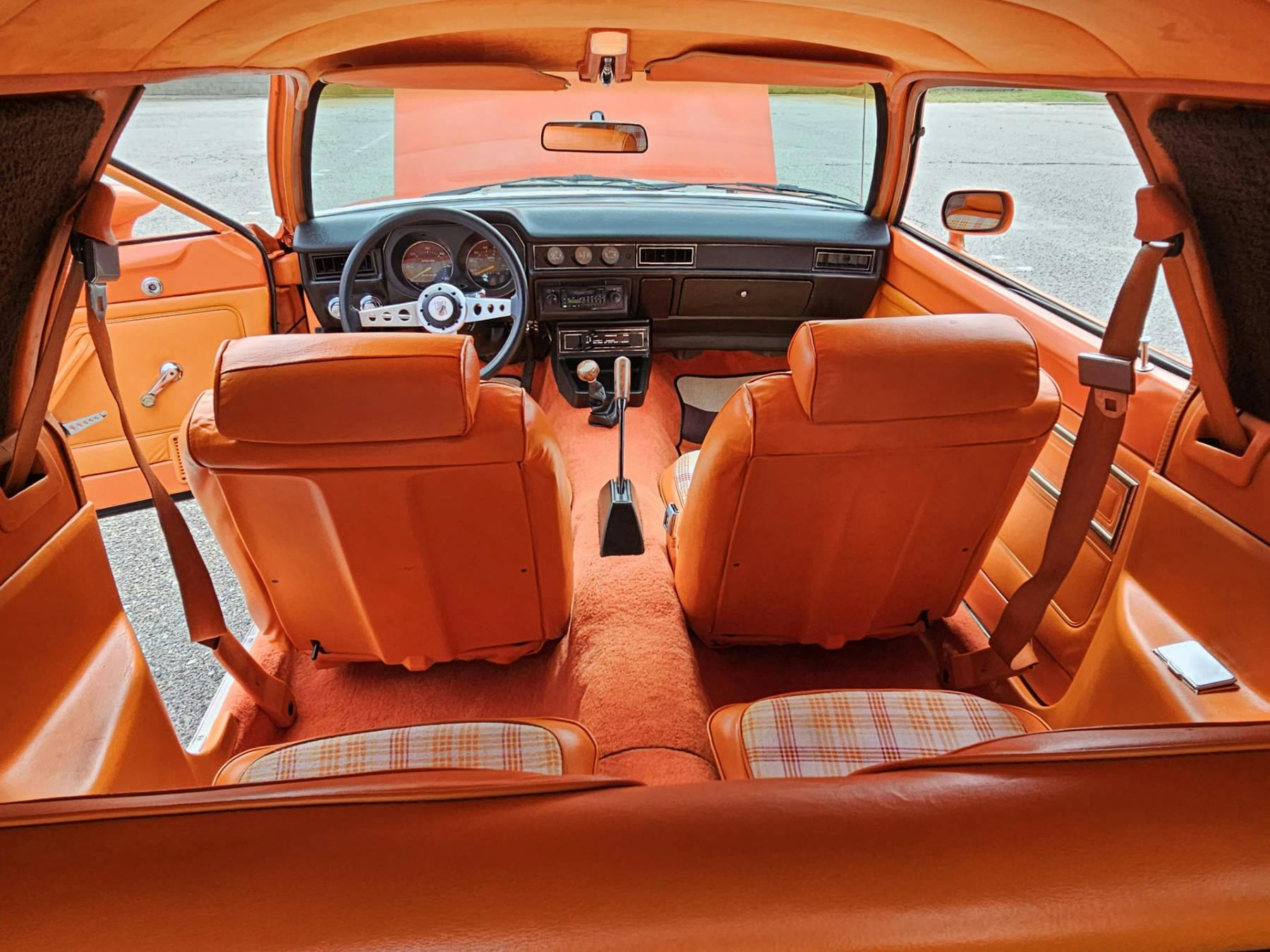 1978 Ford Pinto Cruising Wagon Four-Speed interior rear