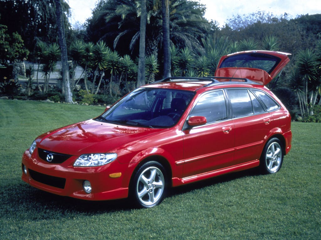 2001 Mazda Protege wagon manual