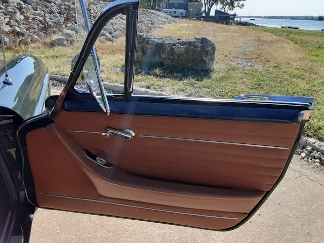 1967 Volvo 1800S interior door panel