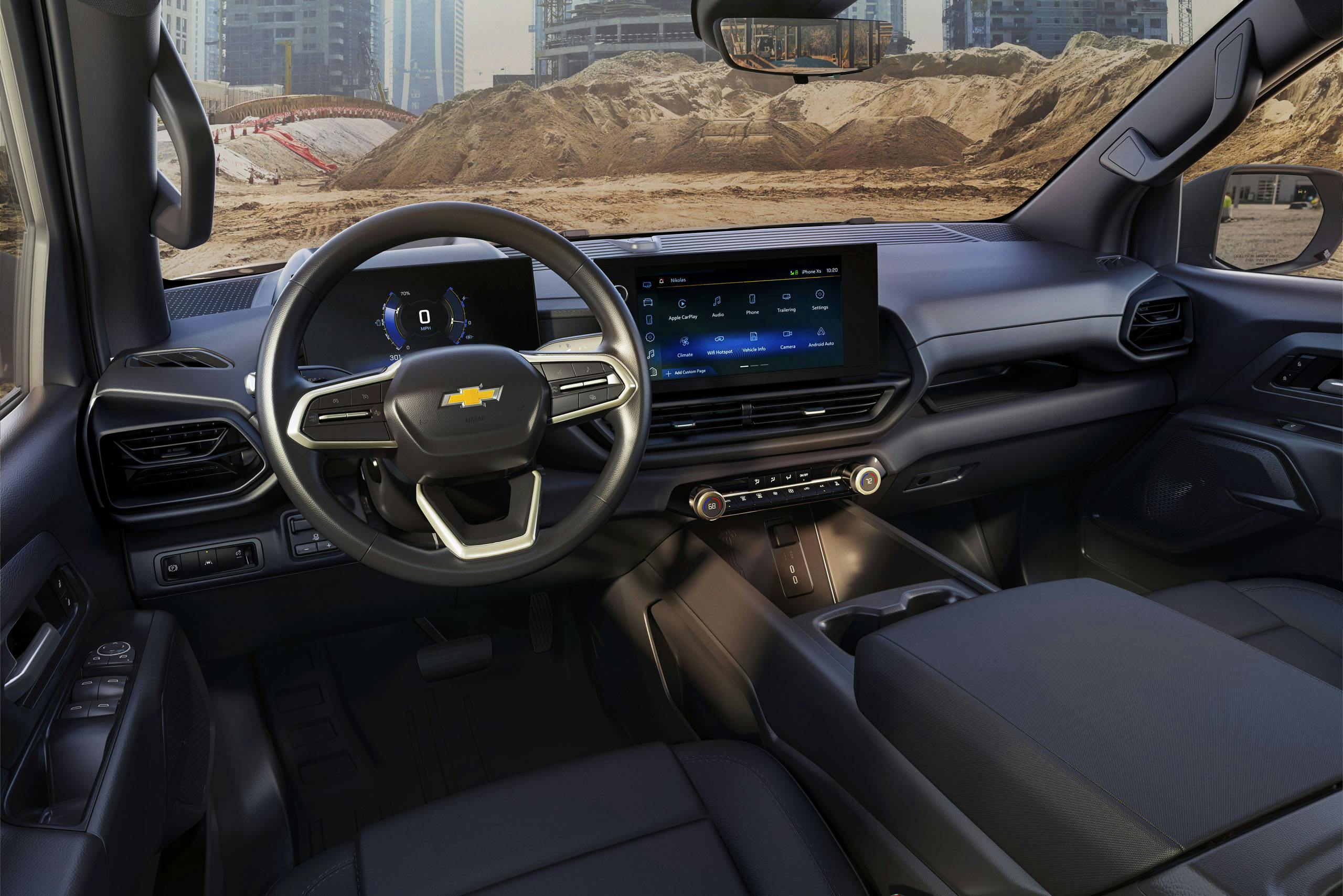 2024 Chevrolet Silverado EV WT interior driver's side view