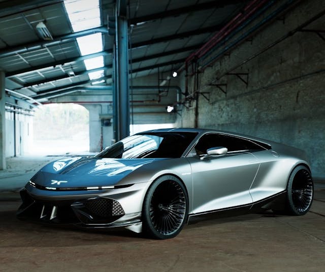 angel guerra delorean corvette c8 midengine bodykit