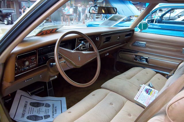 1974 Oldsmobile Toronado Brougham interior front full