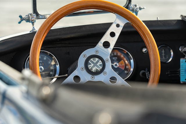 1967 MG Midget steering wheel