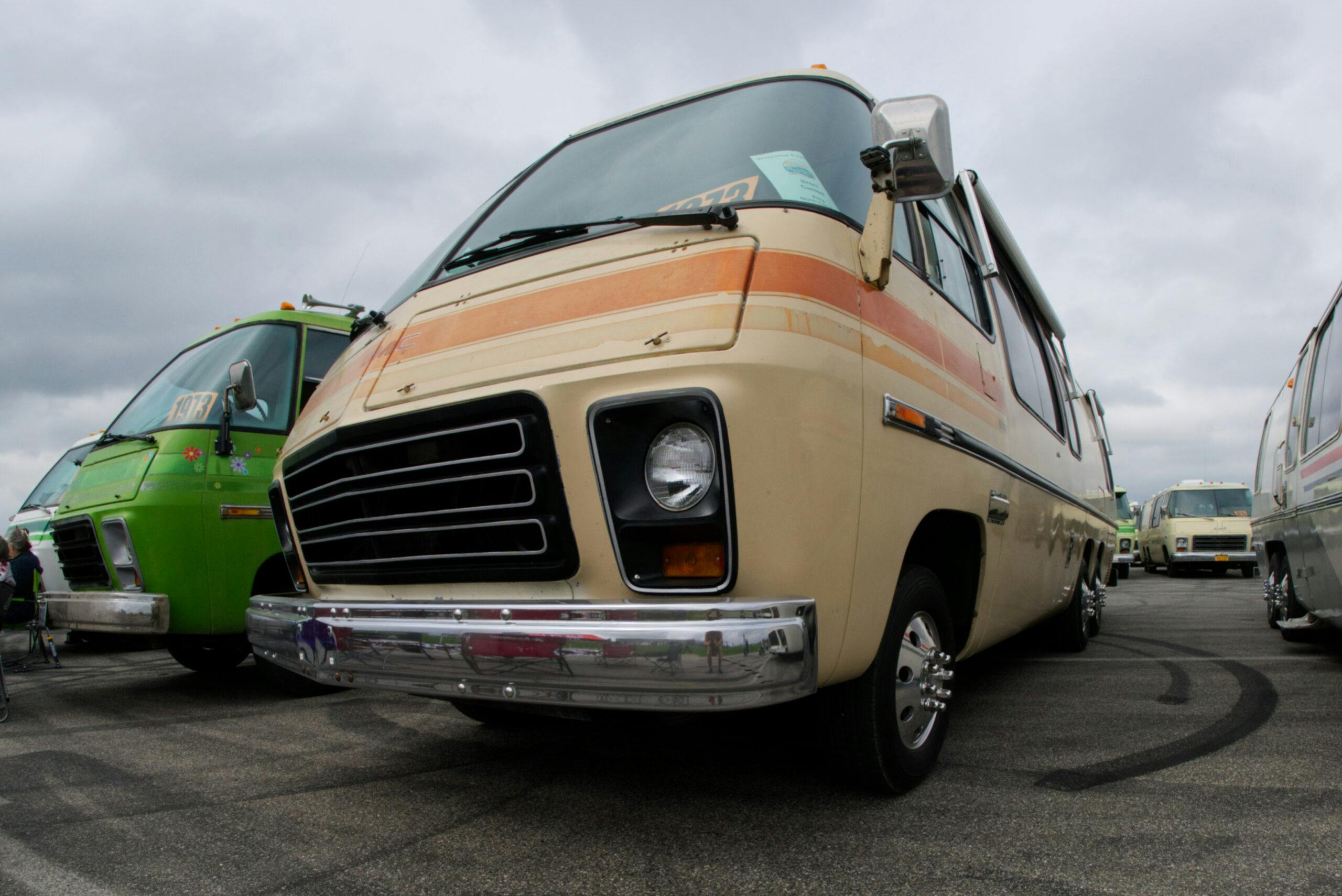 GMC Motorhomes front low angle