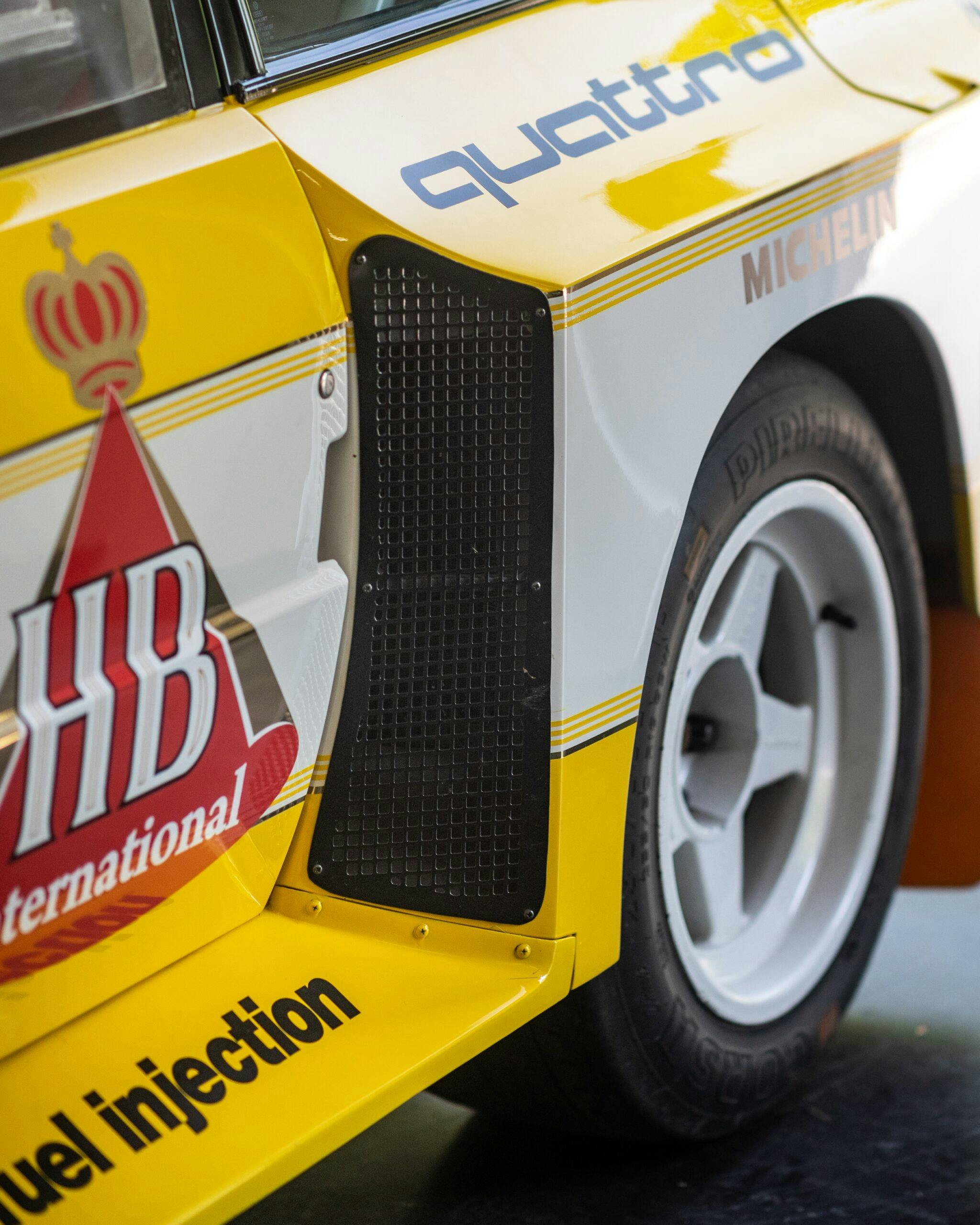1985 Audi Sport Quattro S1 E2 vent Group B rally