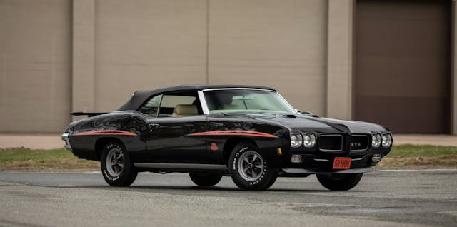 1970 Pontiac GTO Judge Convertible front three quarter