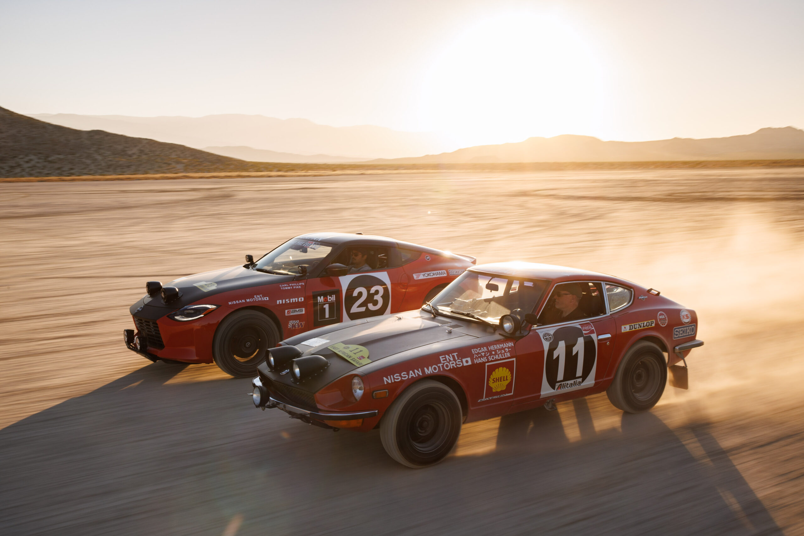 Off-road Z recalls 240Z's 1971 win in East African Safari Rally