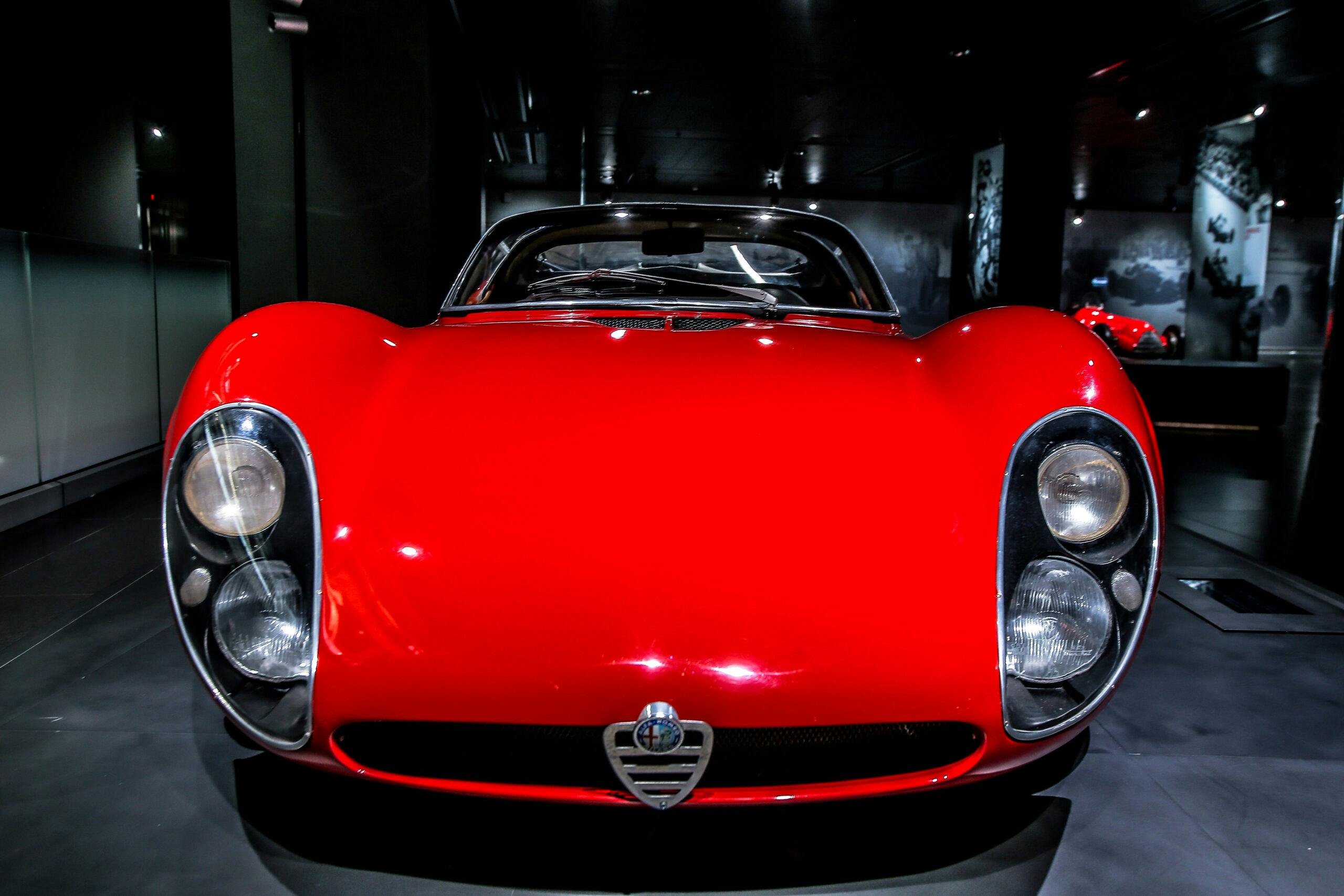 Alfa Musem 33 Stradale second prototype front