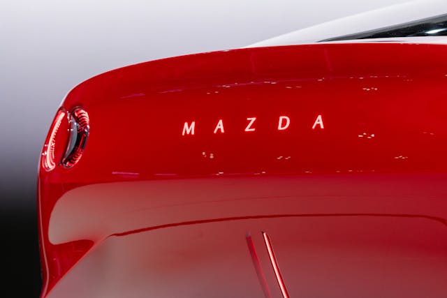 Mazda Iconic SP Concept Car mazda lettering