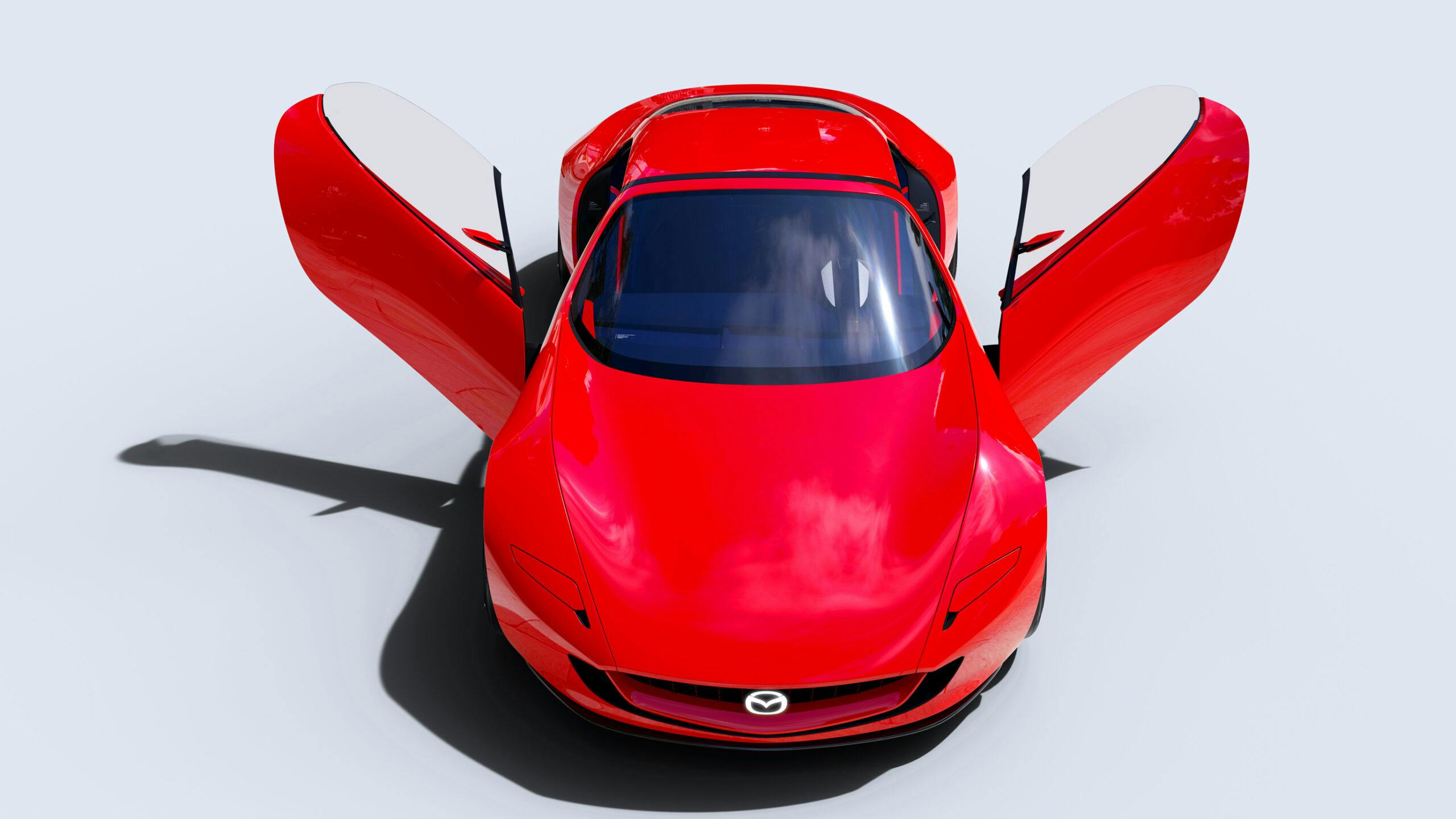 Mazda Iconic SP Concept Car front doors open