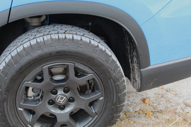 SCS Honda PIlot Trailsport Review wheel