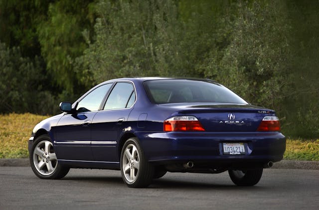 2003 Acura 3.2 TL Type-S rear three quarter