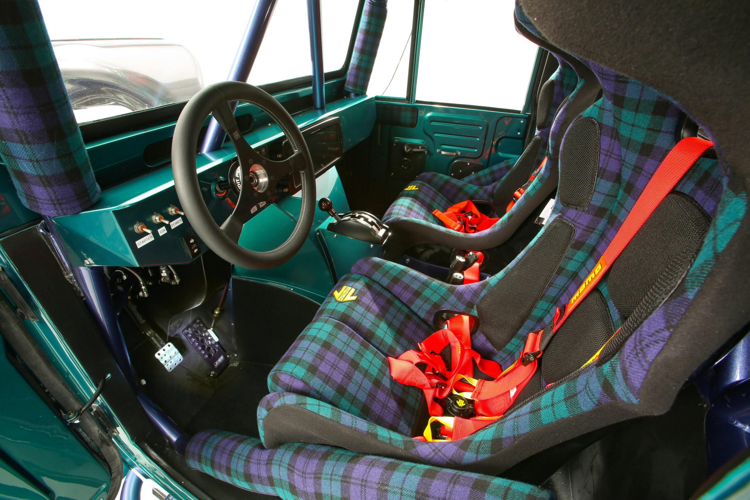 Toyota FJ Bruiser interior seat details