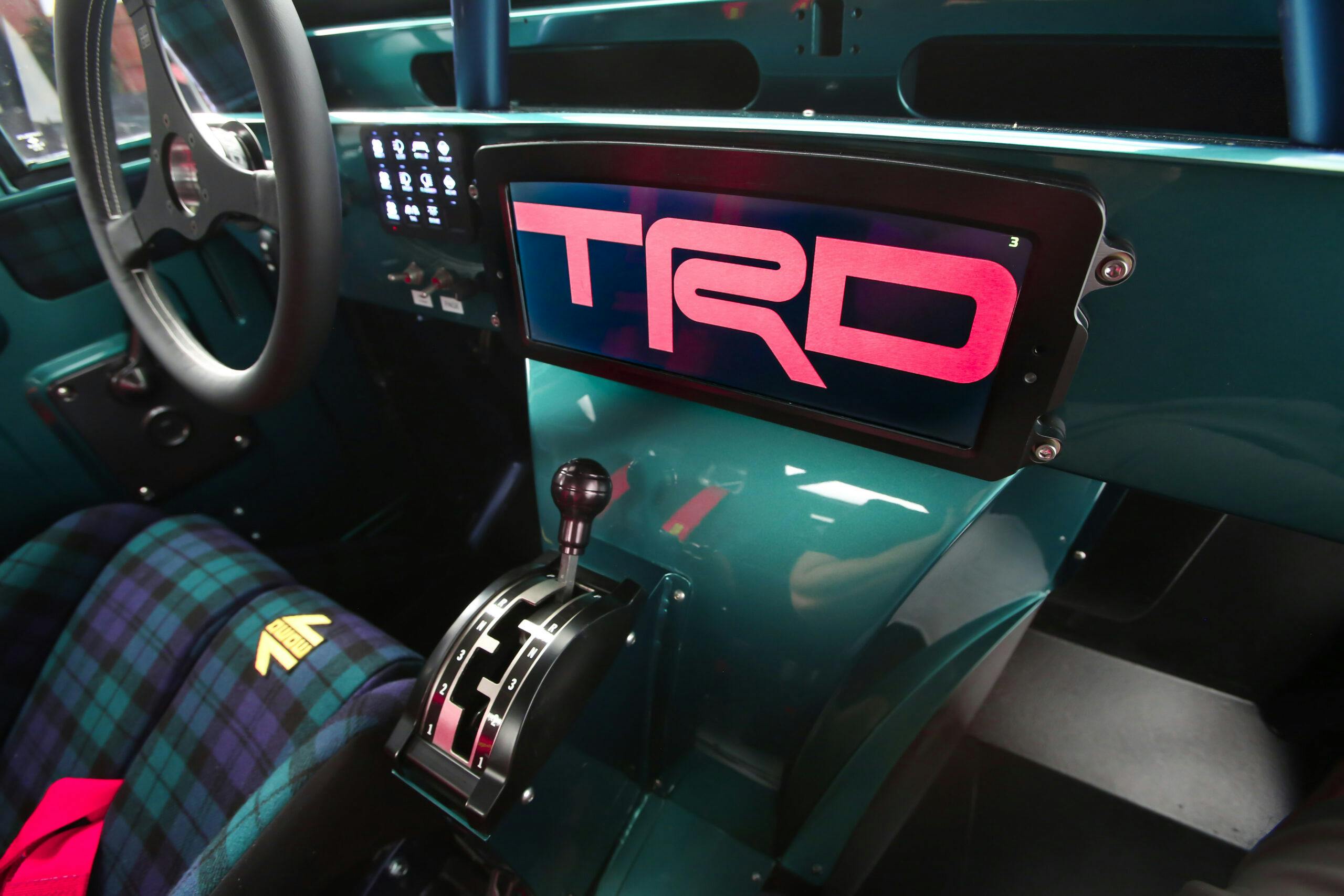Toyota FJ Bruiser interior dashboard detail