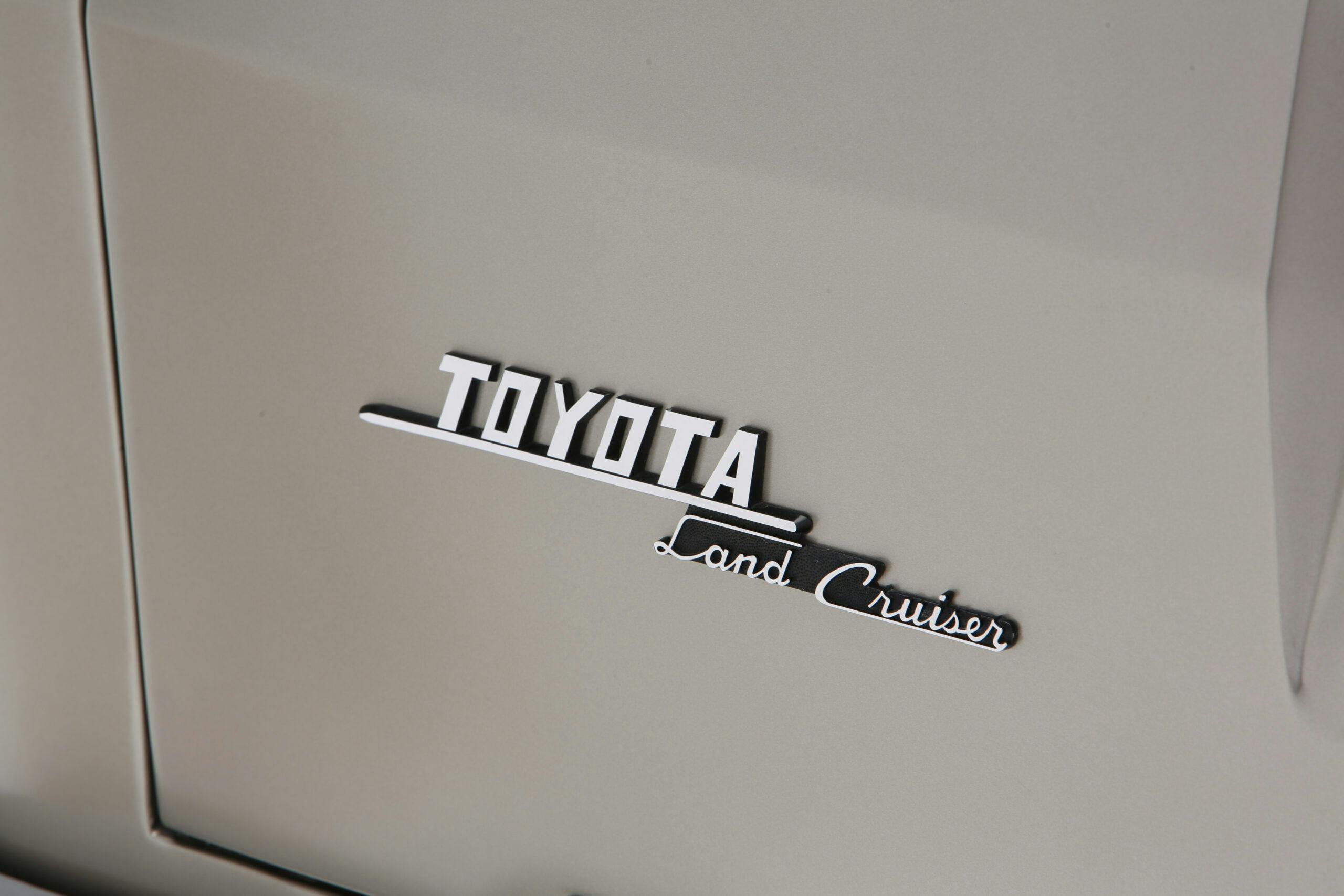 Toyota Retro Cruiser exterior badge detail