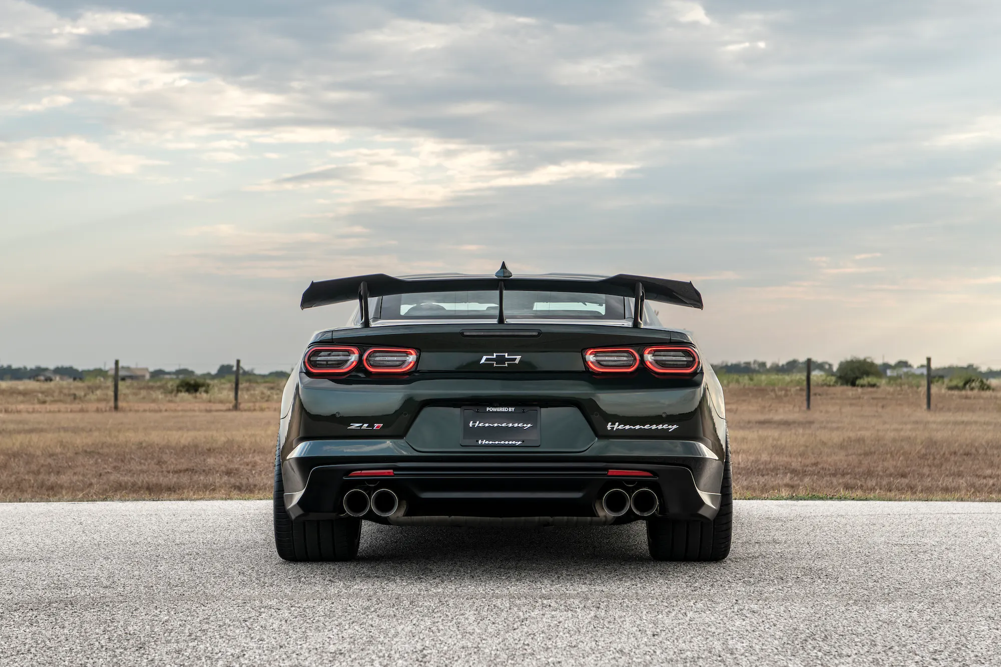 hennessey custom camaro exorcist rear