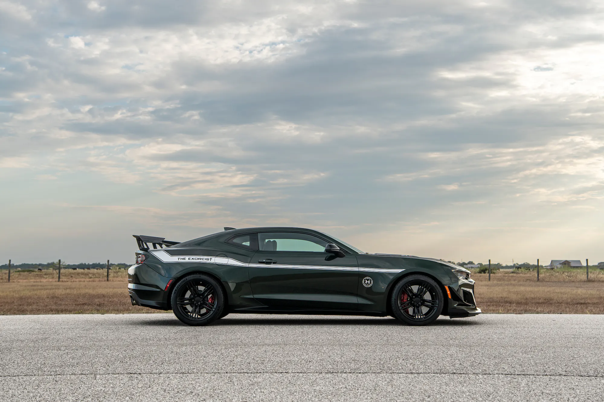 hennessey custom camaro exorcist side