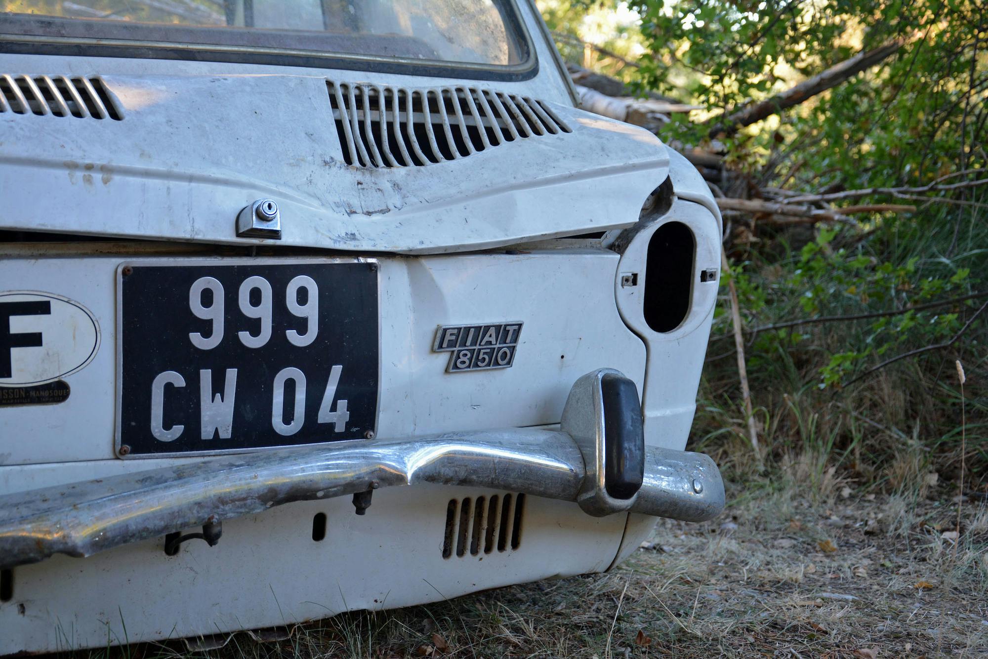1969 Fiat 850 rear