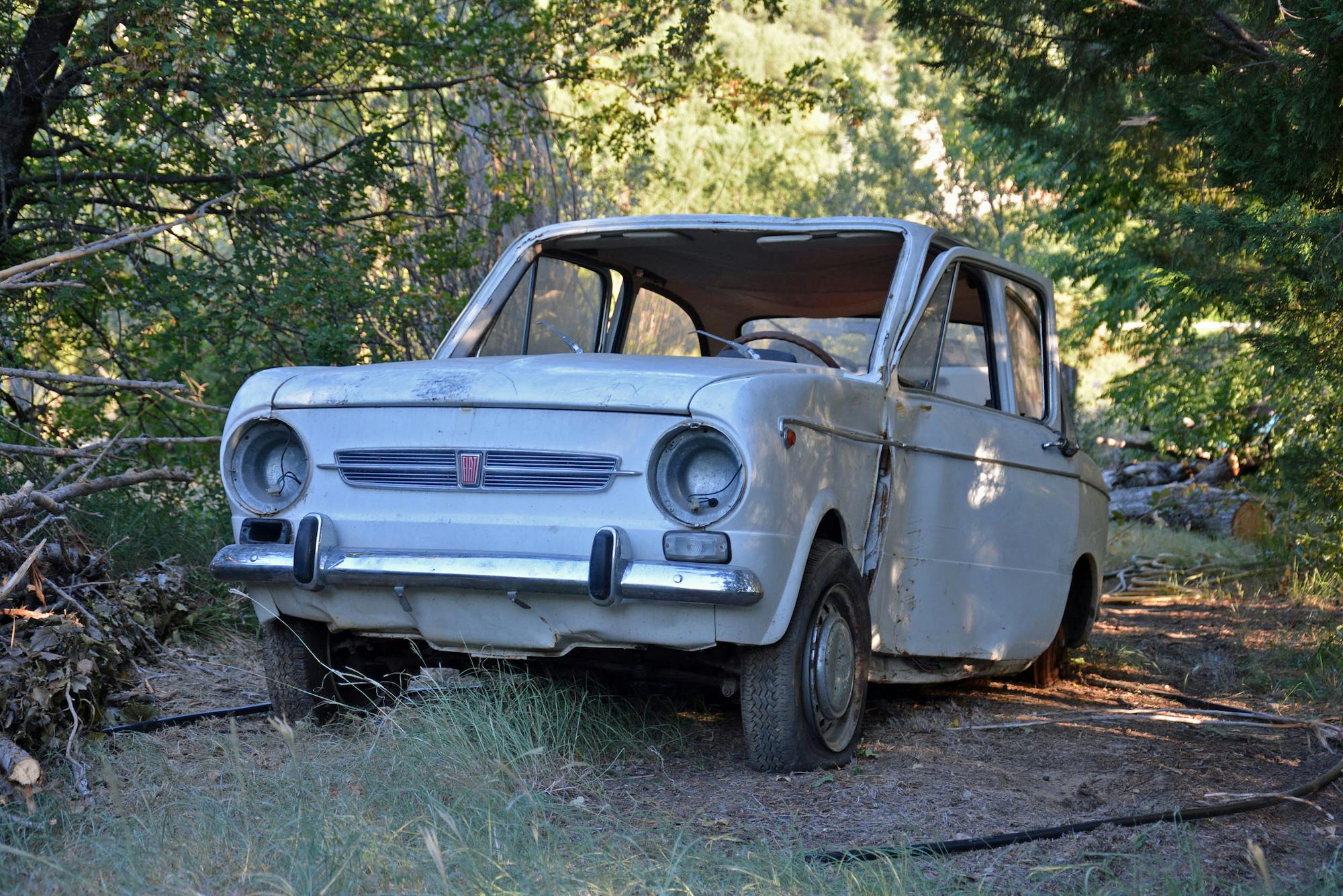 Hard top sheet metal fiat 500 F L