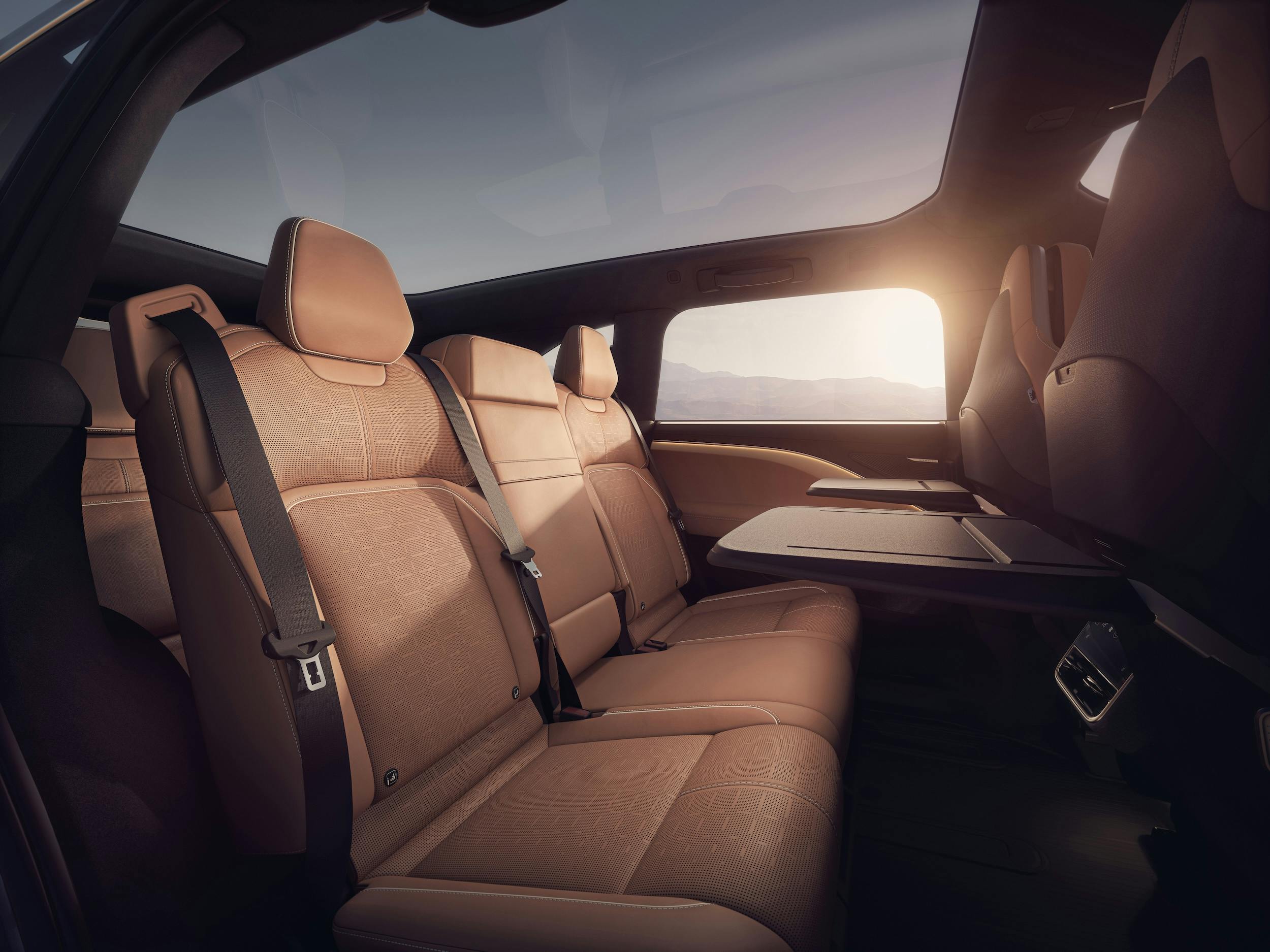 Lucid Gravity SEV EV interior seats