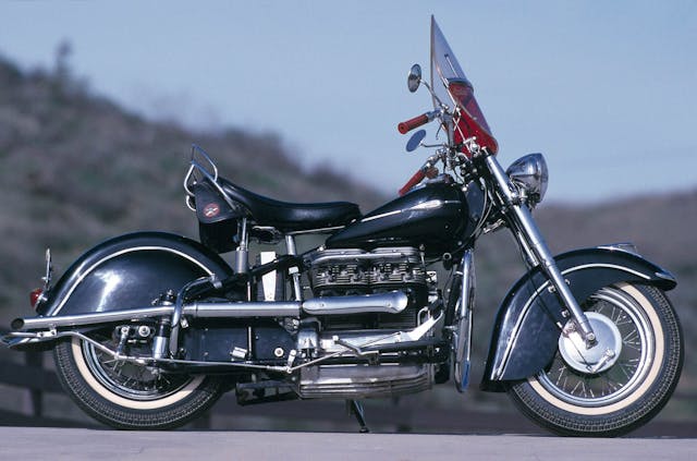 Indian Chief motorcycle cruiser side