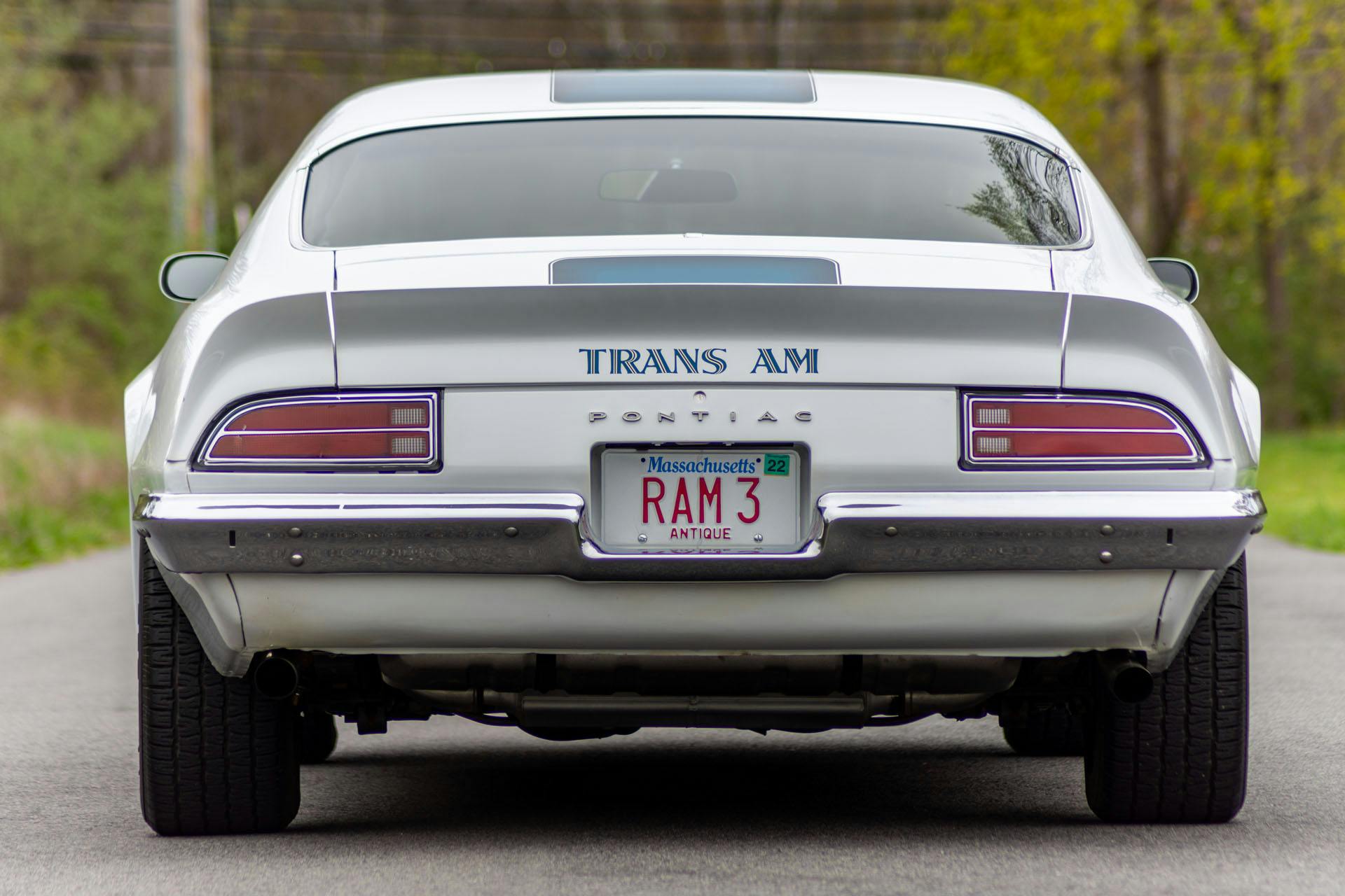 1970 Pontiac Firebird Trans Am Ram Air III rear