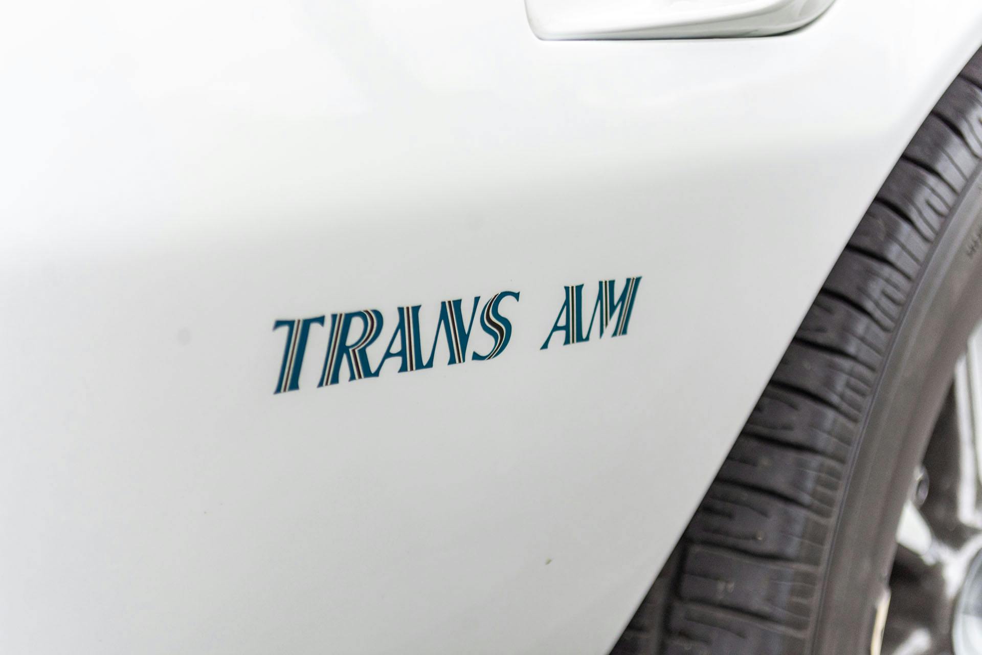 1970 Pontiac Firebird Trans Am Ram Air III graphic letters