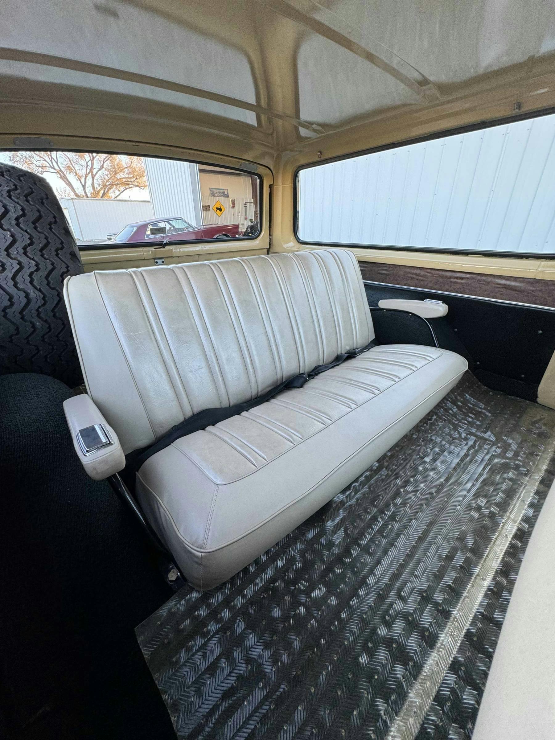1976 Plymouth Trail Duster interior bench seat